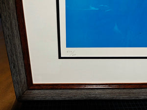 Al Barnes - Multiple Choice - Coastal Conservation Association CCA Lithograph - Brand New Custom Sporting Frame