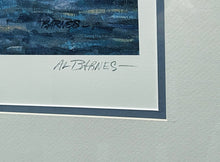 Load image into Gallery viewer, Al Barnes - Permit Pending - Lithograph - Brand New Custom Sporting Frame