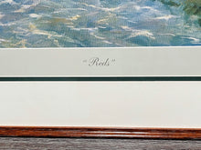 Load image into Gallery viewer, Al Barnes Reds Lithograph - Coastal Conservation Association CCA - Brand New Super Custom Sporting Frame