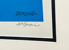 Load image into Gallery viewer, Al Barnes - Wahoo - Lithograph - Coastal Conservation Association CCA - Brand New Custom Sporting Frame