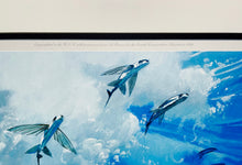 Load image into Gallery viewer, Al Barnes - Wahoo - Lithograph - Coastal Conservation Association CCA - Brand New Custom Sporting Frame