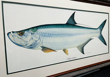 Load image into Gallery viewer, Ben Kocian - Tarpon  - Texas Sea Center Poster Art Lithograph Quality - Brand New Custom Sporting Frame