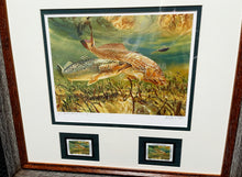 Load image into Gallery viewer, Chance Yarbrough - 2016 CCA Coastal Conservation Association Stamp Print With Double Stamps - Brand New Custom Sporting Frame