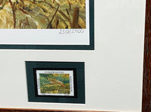 Load image into Gallery viewer, Chance Yarbrough - 2016 CCA Coastal Conservation Association Stamp Print With Double Stamps - Brand New Custom Sporting Frame
