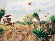 Load image into Gallery viewer, Chance Yarbrough Benevides Quail Artist Proof GiClee Full Sheet - Brand New Super Custom Sporting Frame