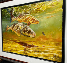 Load image into Gallery viewer, Chance Yarbrough Black Crab Reds GiClee Full Sheet - Brand New Super Custom Sporting Frame