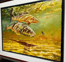 Load image into Gallery viewer, Chance Yarbrough - Black Crab Reds - FS GiClee - Brand New Custom Sporting Frame