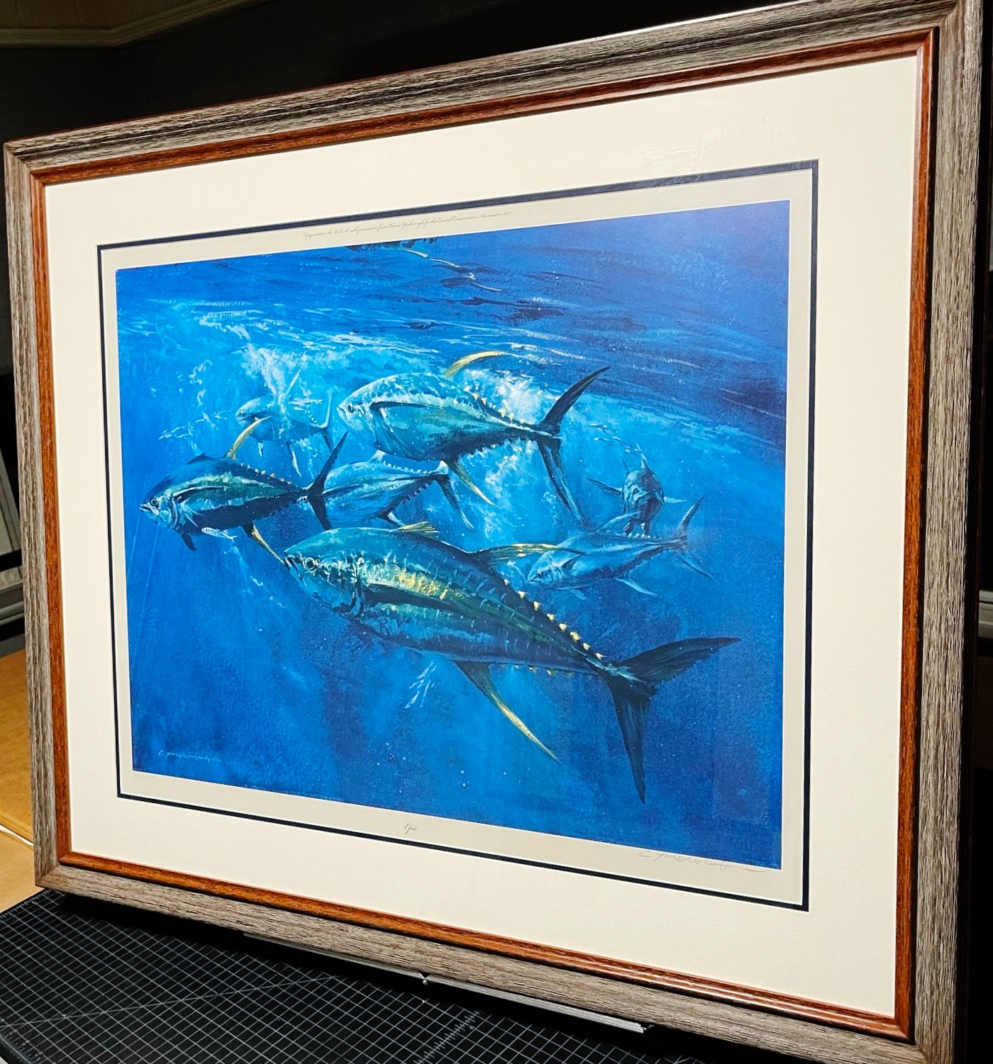 Chance Yarbrough - Epic - Artist Proof Lithograph - Brand New Custom Sporting Frame  ***  FALL SPECIAL  ***