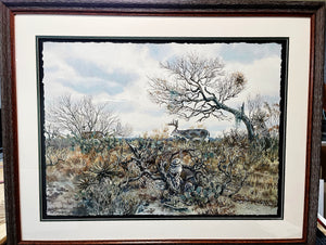 Chance Yarbrough - Pit Blind Booner - Full Sheet GiClee - Brand New Custom Sporting Frame