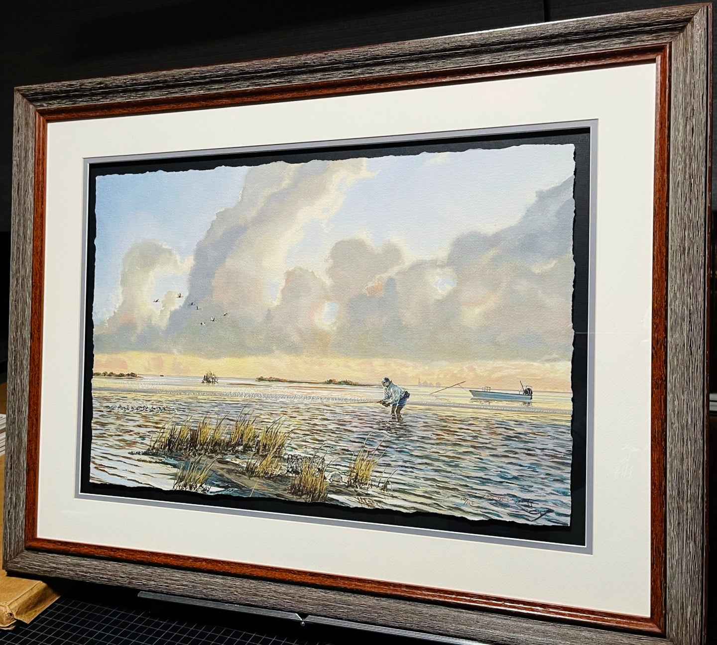 Chance Yarbrough - Roseates and Reds - HS GiClee - Brand New Custom Sporting Frame