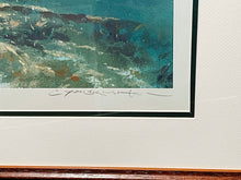 Load image into Gallery viewer, Chance Yarbrough - Saltwater Silversides - Lithograph AP - Tarpon - Brand New Custom Sporting Frame  *** FALL SPECIAL  ***