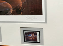 Load image into Gallery viewer, Daniel Smith 1991 National Fish &amp; Wildlife Association Stamp Print With Double Stamps - Brand New Super Custom Sporting Frame