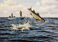 Load image into Gallery viewer, David Drinkard - 2007 Texas Saltwater Stamp Print With Stamp - Brand New Custom Sporting Frame