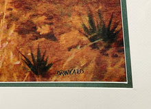 Load image into Gallery viewer, David Drinkard - Texas Mulie&#39;s - Canvas On Board Print - Brand New Custom Sporting Frame