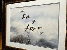 Load image into Gallery viewer, David Hagerbaumer - Widgeon Pitchin&#39; In - Original Acrylic Painting - Brand New Custom Sporting Frame