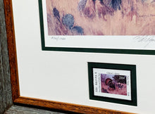 Load image into Gallery viewer, Eldridge Hardie - 2004 Texas Turkey Stamp Print With Stamp - Brand New Custom Sporting Frame