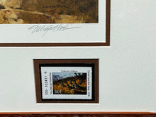 Load image into Gallery viewer, Eldridge Hardie - 2007 Texas Upland Game Bird Stamp Print With Double Stamps - Brand New Custom Sporting Frame