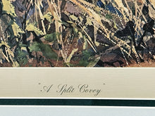 Load image into Gallery viewer, Herb Booth A Split Covey Lithograph - Brand New Super Custom Sporting Frame