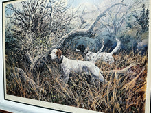 Load image into Gallery viewer, Herb Booth A Split Covey Lithograph - Brand New Super Custom Sporting Frame
