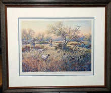 Load image into Gallery viewer, Herb Booth - Brush Country Covey - Lithograph - Brand New Custom Sporting Frame