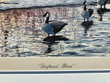 Load image into Gallery viewer, Herb Booth - Driftwood Blind - Lithograph AP - Brand New Custom Sporting Frame