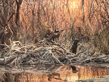 Load image into Gallery viewer, Herb Booth - Driftwood Blind - Lithograph AP - Brand New Custom Sporting Frame