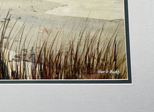 Load image into Gallery viewer, Herb Booth - Leeward Roost - Original Watercolor Painting - Brand New Custom Sporting Frame