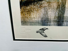 Load image into Gallery viewer, Herb Booth Mill Pond Mallards Lithograph AP W Remarque - Brand New Custom Sporting Frame