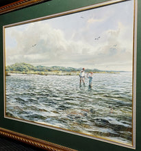 Load image into Gallery viewer, Herb Booth - And Be Ready - FS Original Watercolor Painting - Original Custom Sporting Frame