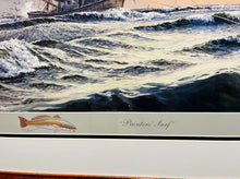 Load image into Gallery viewer, Herb Booth - Painters Surf - Print - Coastal Conservation Association CCA AP W Rare Booth Remarque - Brand New Custom Sporting Frame