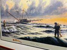 Load image into Gallery viewer, Herb Booth - Painters Surf - Print - Coastal Conservation Association CCA AP W Rare Booth Remarque - Brand New Custom Sporting Frame