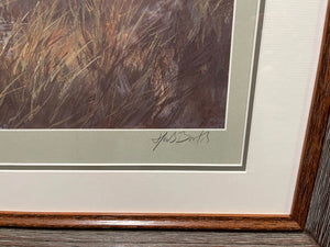 Herb Booth - Working The Shallows - Lithograph - Brand New Custom Sporting Frame