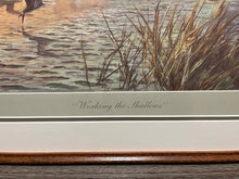 Load image into Gallery viewer, Herb Booth - Working The Shallows - Lithograph - Brand New Custom Sporting Frame