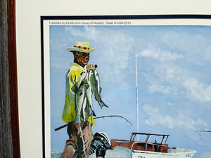 Jack McConn - Founders - Gulf Coast Conservation Association GCCA - Brand New Custom Sporting Frame