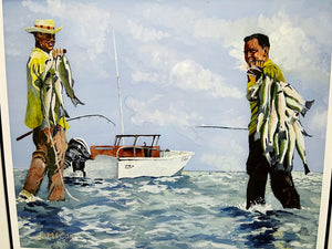 Jack McConn - Founders - Gulf Coast Conservation Association GCCA - Brand New Custom Sporting Frame
