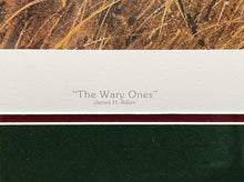 Load image into Gallery viewer, James Killen - The Wary Ones - Lithograph AP - Brand New Custom Sporting Frame