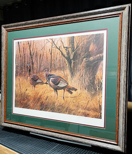James Killen - The Wary Ones - Lithograph AP - Brand New Custom Sporting Frame