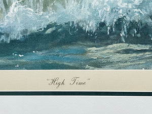James Robinson High Time - Lithograph 1979 - Brand New Super Custom Sporting Frame