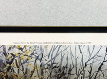 Load image into Gallery viewer, John P. Cowan - Cutover Cover - Grouse Hunting Scene 1989 - Brand New Custom Sporting Frame