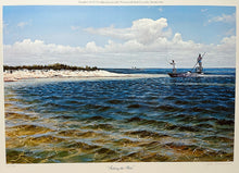 Load image into Gallery viewer, John Dearman - Fishing The Flats - Ultra Rare - Brand New Custom Sporting Frame