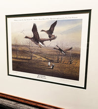 Load image into Gallery viewer, John Dearman 1987 Texas Ducks Unlimited Sponsor Lithograph Print Artist Proof - Brand New Super Custom Sporting Frame