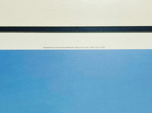 John Dearman - Channel Reds - Rare Lithograph -  Brand New Custom Sporting Frame