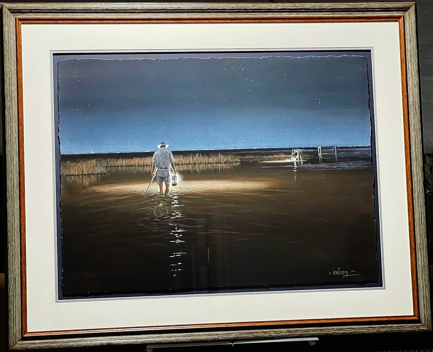 John Dearman - Dark:30 - FS GiClee - Brand New Custom Sporting Frame