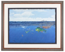 Load image into Gallery viewer, John Dearman Dorado GiClee Full Sheet - Brand New Super Custom Sporting Frame