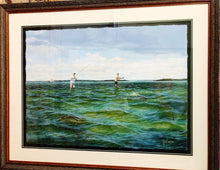 Load image into Gallery viewer, John Dearman - East Cut - Full Sheet GiClee - Brand New Custom Sporting Frame