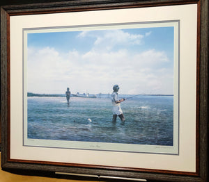 John Dearman - Estes Flats - Lithograph - Brand New Custom Sporting Frame