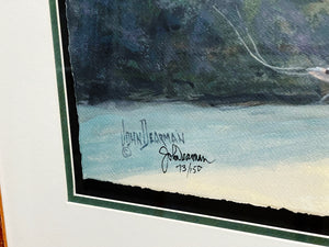 John Dearman - Flounder 2020 - FS GiClee - Brand New Custom Sporting Frame