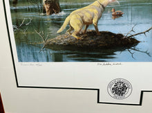 Load image into Gallery viewer, John Dearman - 1998 Arkansas Governor&#39;s Edition Of The 1998 Arkansas Migratory Issue Felsenthal Bottoms - Brand New Custom Sporting Frame