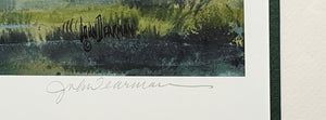John Dearman - High Tide Lithograph - Brand New Custom Sporting Frame *** FALL SPECIAL ***