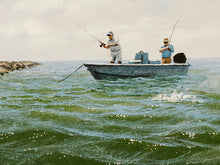 Load image into Gallery viewer, John Dearman The Jetty GiClee Full Sheet - Brand New Super Custom Sporting Frame
